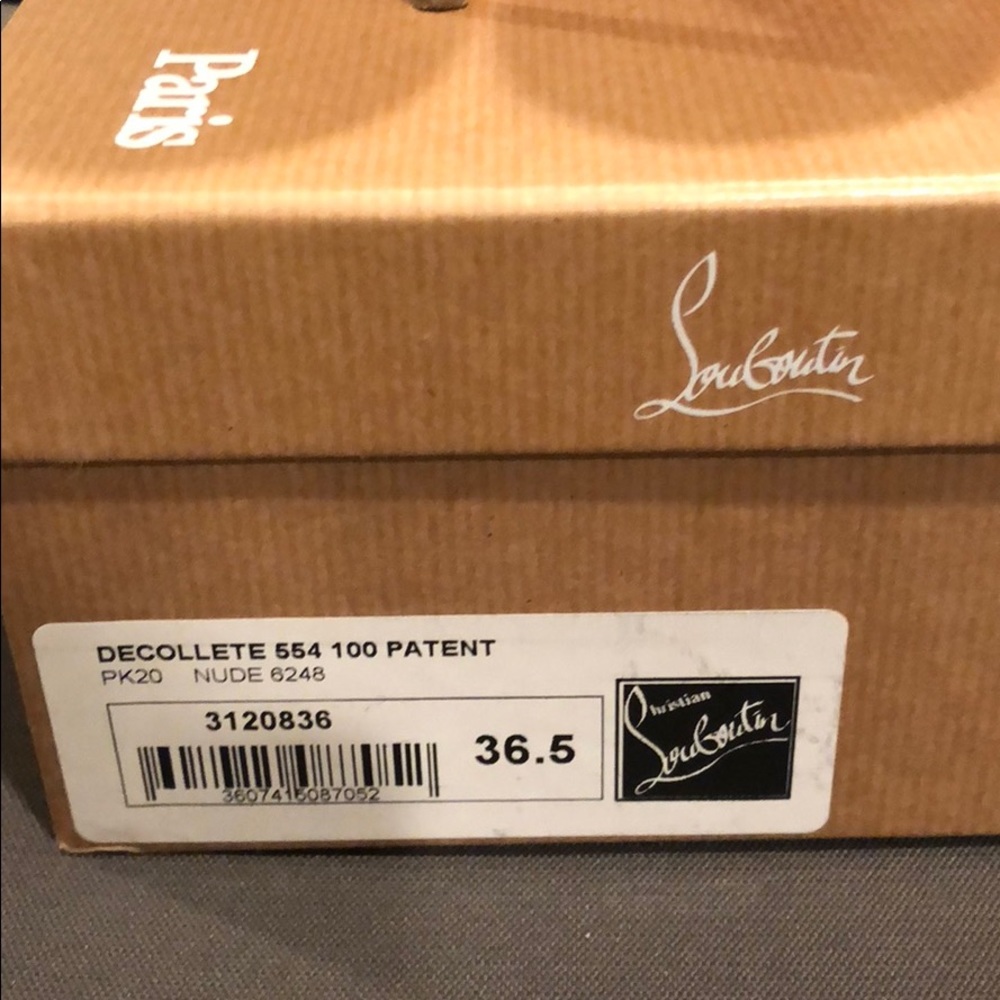 ❌SOLD❌ Christian Louboutin Decollete 554 100  36.5 - Picture 8 of 8